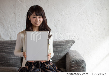 婦女的斷言水平構成金屬框架 婦女的斷言水平構成金屬框架 12954374