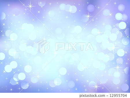 Blue winter festive lights, vector background. 12955704