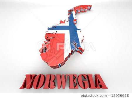 Map illustration of Switzerland Map illustration of Switzerland 12956628