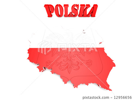 Map illustration of Poland 12956656