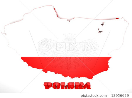 Map illustration of Poland 12956659