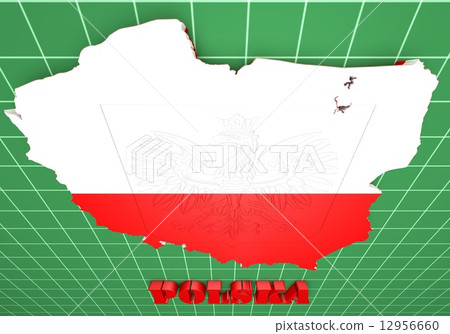 Map illustration of Poland 12956660