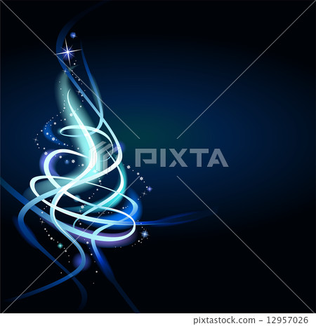 Modern Christmas tree Modern Christmas tree 12957026