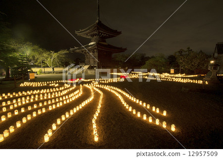 Ten thousand lanterns Fuukufusa Taisho holy lighting party Ten thousand lanterns Fuukufusa Taisho holy lighting party 12957509
