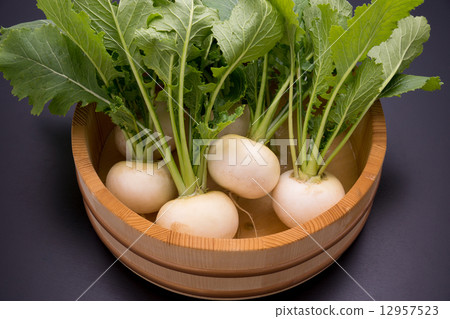 Leafed bamboo shoots 12957523