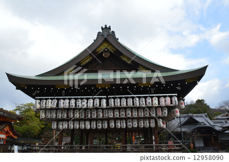 Yasaka Shrine 's "Mai" (Gion Town, Higashiyama Ward, Kyoto City) 12958090