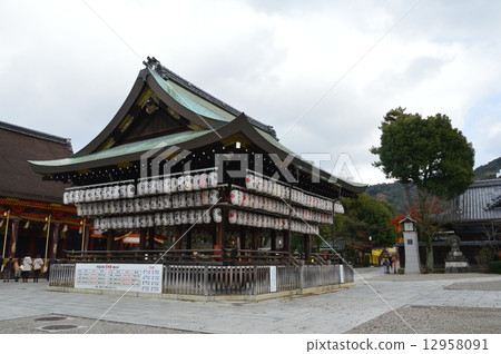 八坂神社的“Mai”（京都市東山區祗園鎮） 12958091