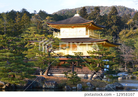 Kinkaku-ji Temple (Kyoto-shi Kita-ku) Kinkaku-ji Temple (Kyoto-shi Kita-ku) 12958107
