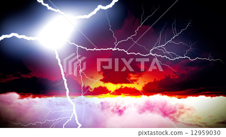 Lightning showdown Lightning showdown 12959030
