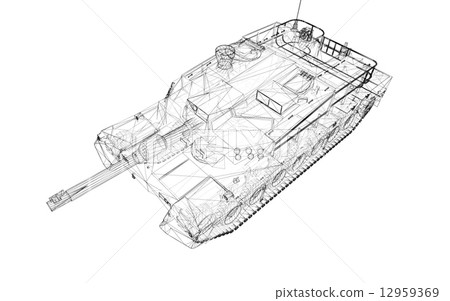 military tank 12959369