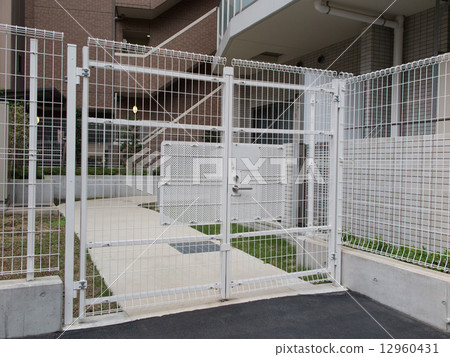 Emergency exit of locked apartment Emergency exit of locked apartment 12960431