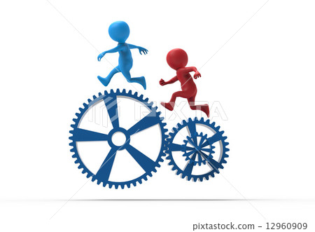 Gears and people 12960909