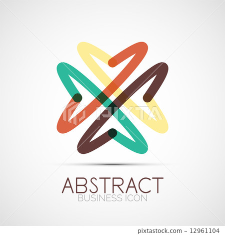 Line design loop logo - Stock Illustration [12961104] - PIXTA