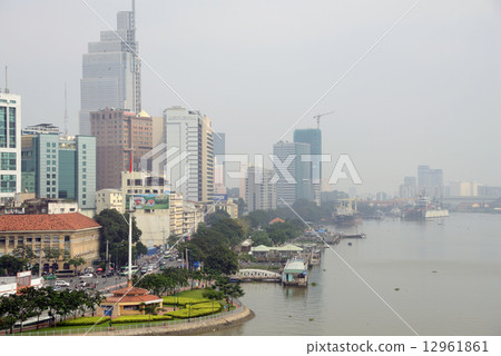 Vietnam Ho Chi Minh city skyline 12961861