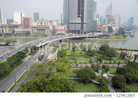 Vietnam Ho Chi Minh city skyline 12961863