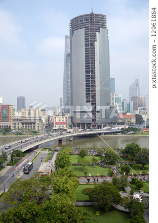 Vietnam Ho Chi Minh city skyline 12961864