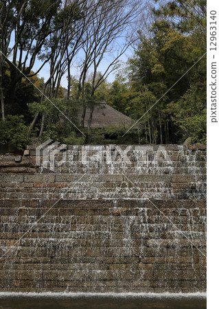 Takamatsu City Shikoku House Museum "Shikoku Village" Dye Falls (by Mr. Masayuki Sculptor) Takamatsu City Shikoku House Museum "Shikoku Village" Dye Falls (by Mr. Masayuki Sculptor) 12963140