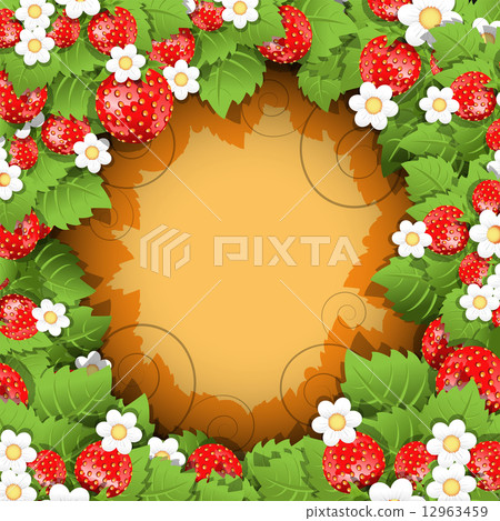 Strawberry Background Strawberry Background 12963459
