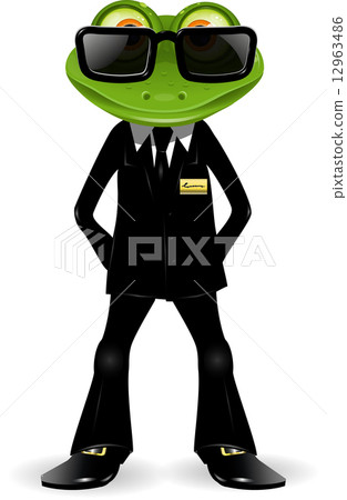 frog security guard 12963486