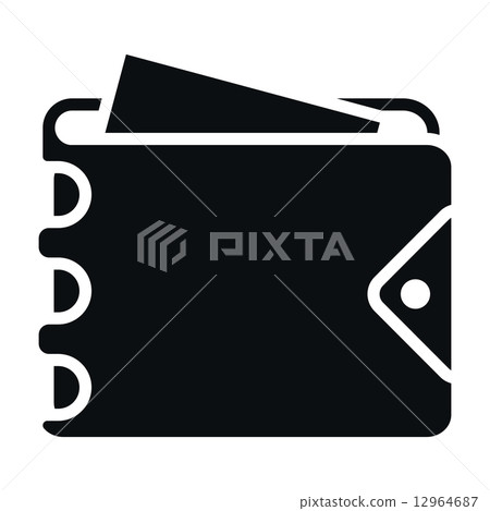 Mens Wallet Icon, Vector Illustration-插圖素材 [12964687] - PIXTA圖庫