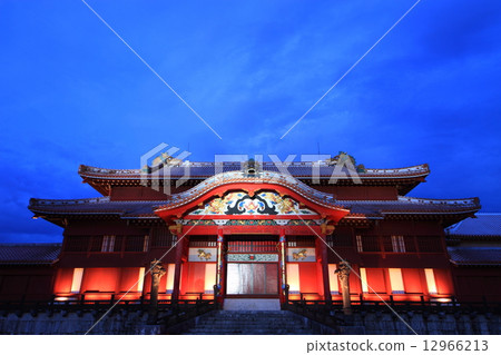 八月首里城和沖繩神社亮起 八月首里城和沖繩神社亮起 12966213