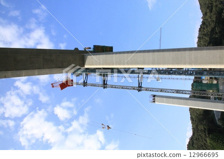 Highway construction work 12966695