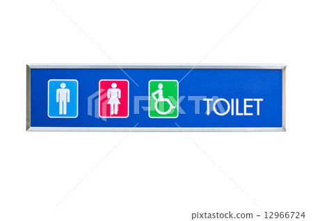 Public toilet with disabled access. Public toilet with disabled access. 12966724