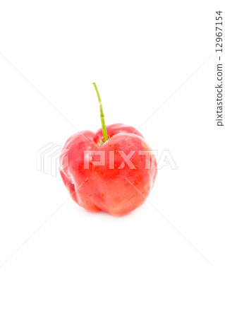 Barbados cherry isolated on white. Barbados cherry isolated on white. 12967154