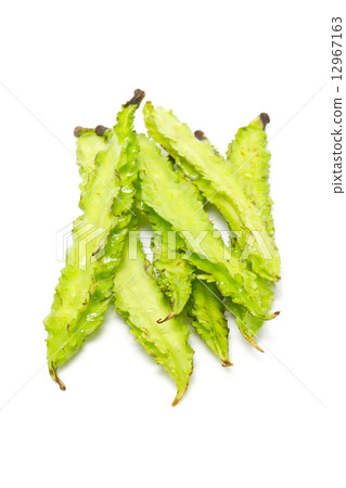 Princess bean isolated on white. Princess bean isolated on white. 12967163