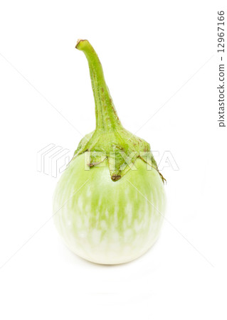 Green Eggplant isolated on white. 12967166