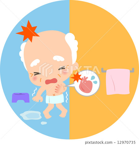 Elderly men who have seizures in the bathroom 12970735