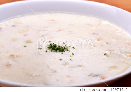 Clam chowder 12971341