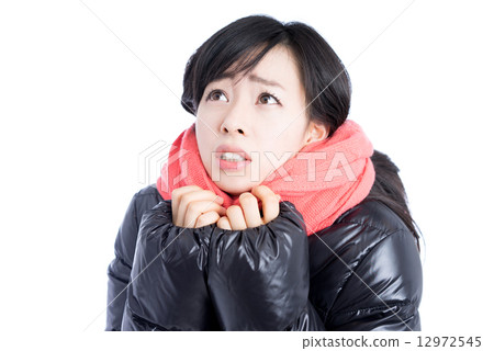 A cold woman 12972545