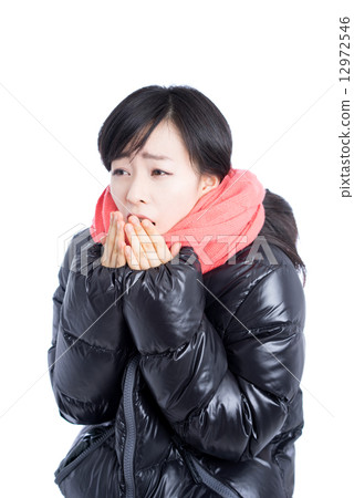 A cold woman 12972546