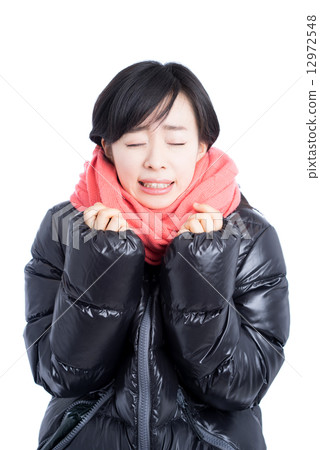 A cold woman 12972548