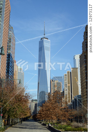 America New York World Trade Center Building 12973117