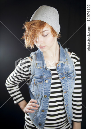Girl In Hat Girl In Hat 12974192