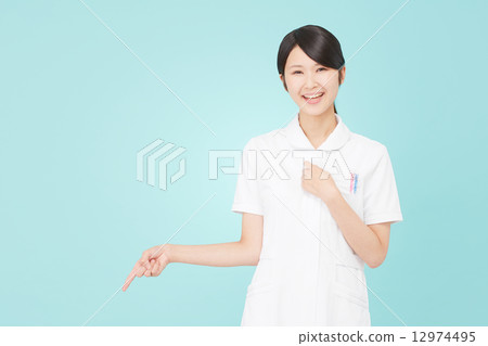 Pointing nurse 12974495