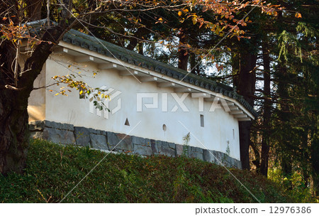 Walking around Tatebayashi / Tatebayashi Castle ruins castle wall Walking around Tatebayashi / Tatebayashi Castle ruins castle wall 12976386