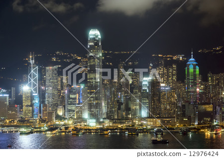 香港夜景 香港夜景 12976424