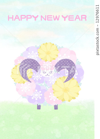 Year-end New Year's card Kana Hanaga (Jingo only) Year-end New Year's card Kana Hanaga (Jingo only) 12976611