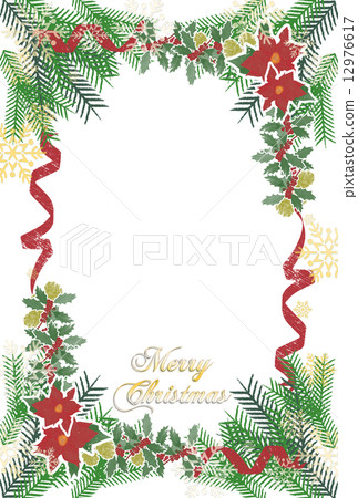 Christmas frame card Christmas frame card 12976617
