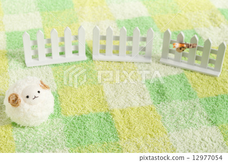 New year's greeting material 12977054