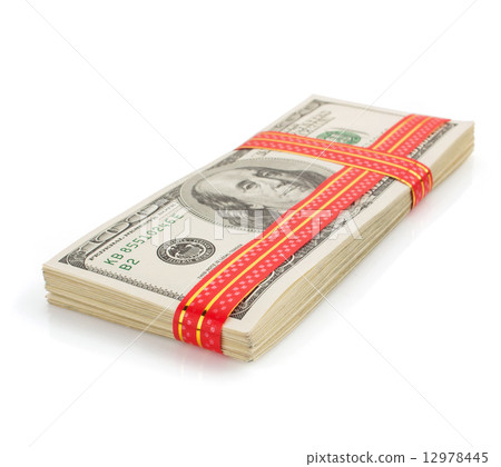 dollars money banknotes on white dollars money banknotes on white 12978445