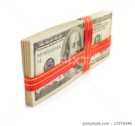 dollars money banknotes on white dollars money banknotes on white 12978446