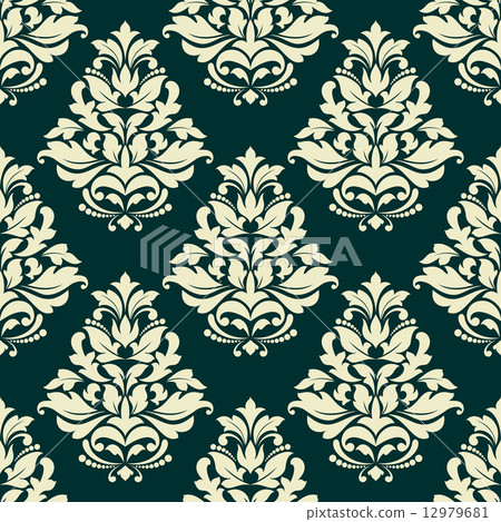 Damask seamless pattern background Damask seamless pattern background 12979681