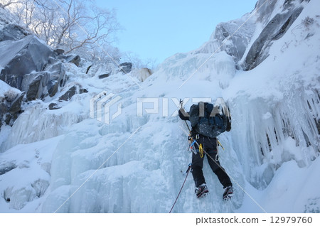 Ice climbing Kyogozawa 12979760