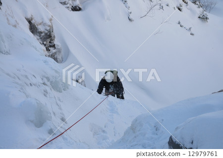 Ice climbing 12979761
