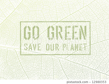 Go Green Concept 12980353