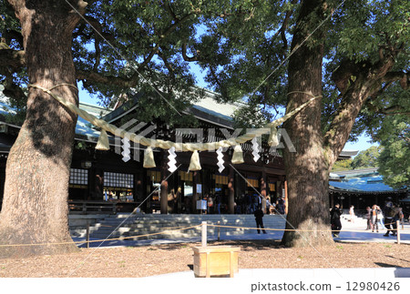 “明治神宮”靖國神社和神社 12980426